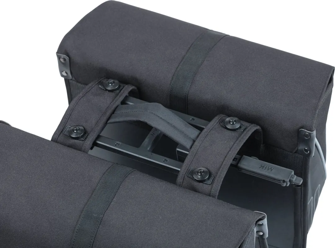 Basil Forte Dubbele Fietstas MIK 35L - Zwart