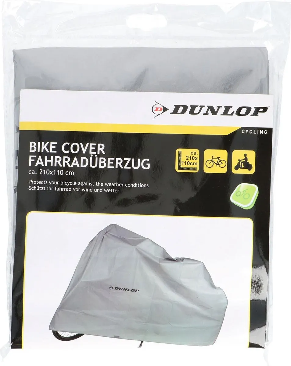 Dunlop Fietshoes Scooterhoes 210x110cm - Grijs