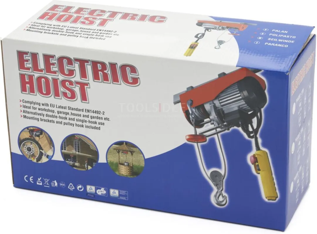 HBM 500 kg Elektrische Takel 18m