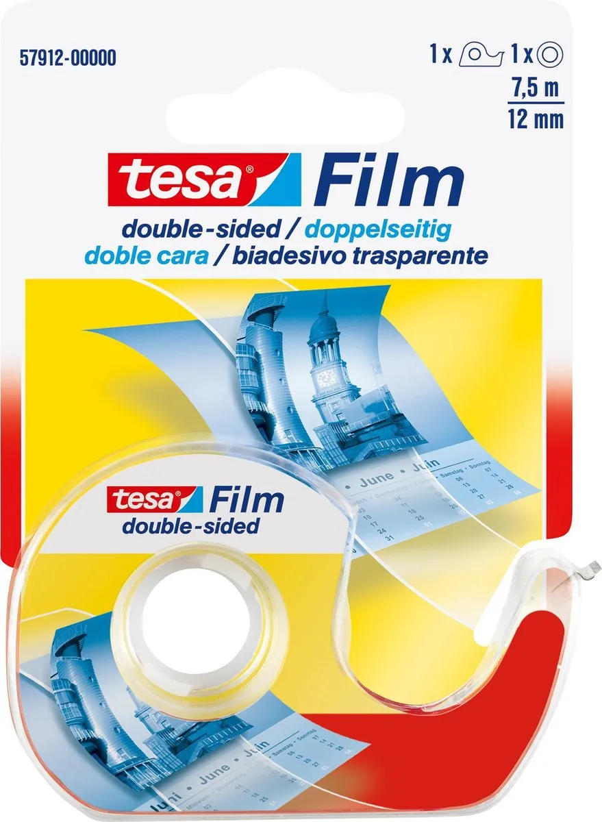 Tesa Dubbelzijdige Tape 7,5m