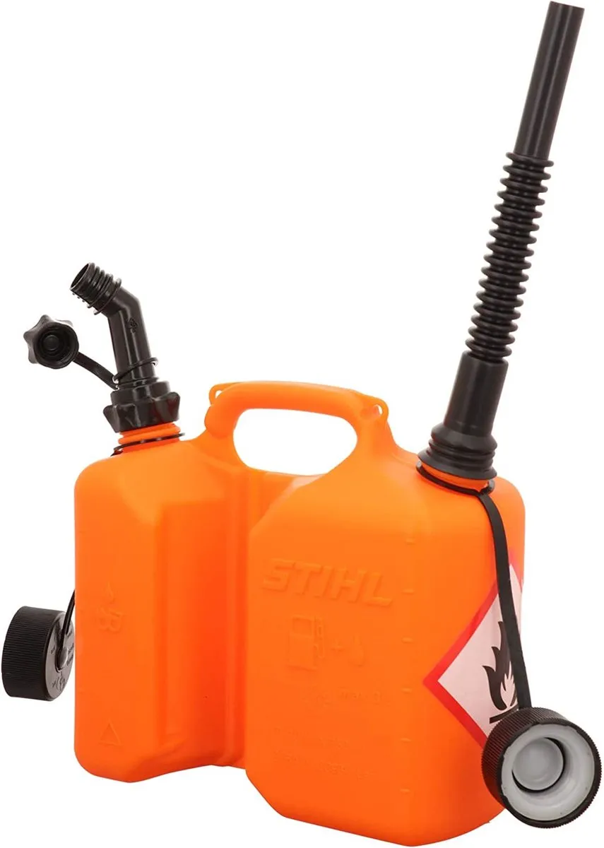 Stihl combi-jerrycan oranje, standaard 3 en 1,5 liter