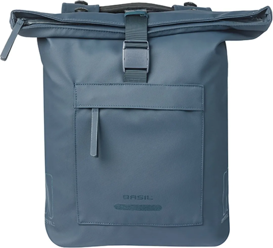 Basil Brooklyn Dubbele Fietstas 41L - Blauw