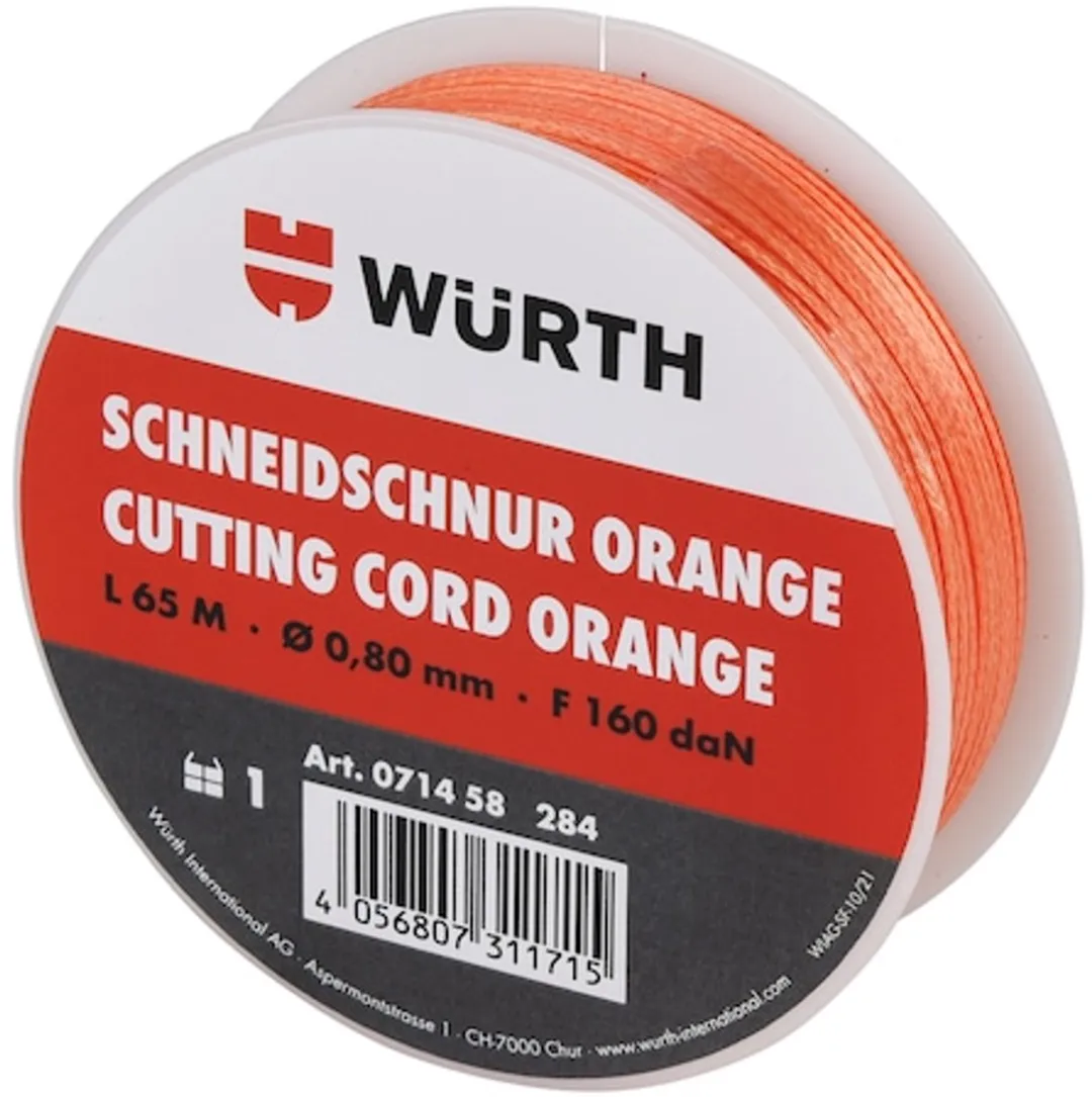 Würth Voorruitsnijdraad 65m - Rood