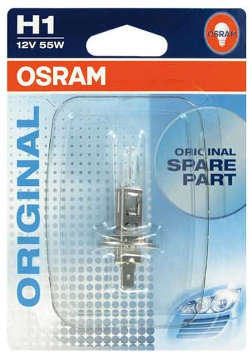 Osram H1 12V 55W Autolamp - 1 Stuk