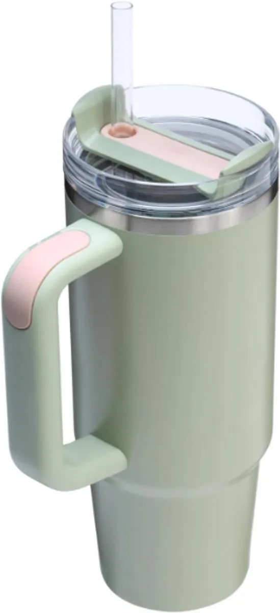 Stanley Quencher H2.0 Flowstate Tumbler 0.89L - Lichen - afbeelding 2 van 6