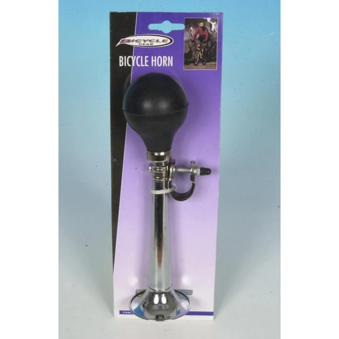 Dunlop Fietsbel met Luchtknijp - 21cm - Multi