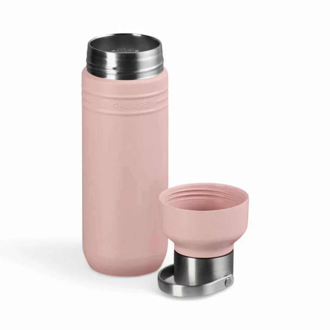 Le Creuset Drinkfles On The Go 0,5L - Roze