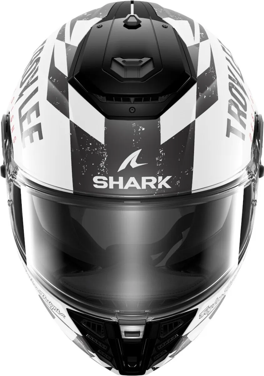 Shark Spartan RS Raceshop Helm - XS - Wit/Zwart/Rood