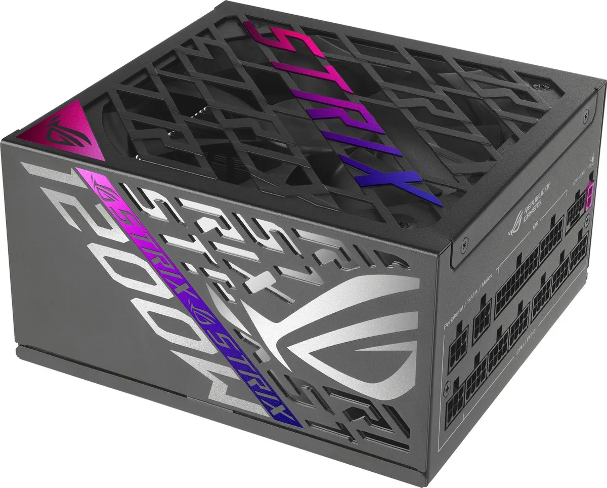ASUS ROG Strix 1200W Voeding - Zwart