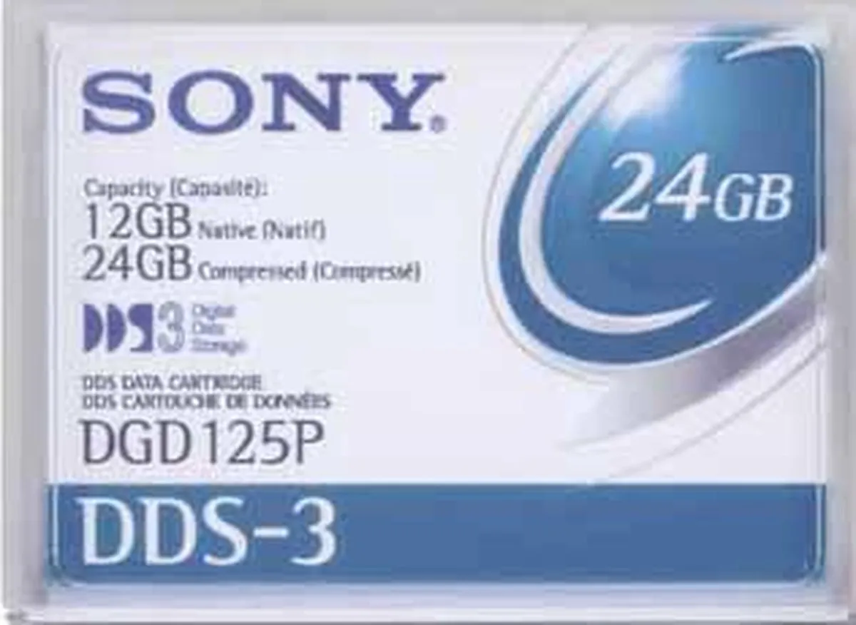 Sony DGD125P DAT-tape 24GB