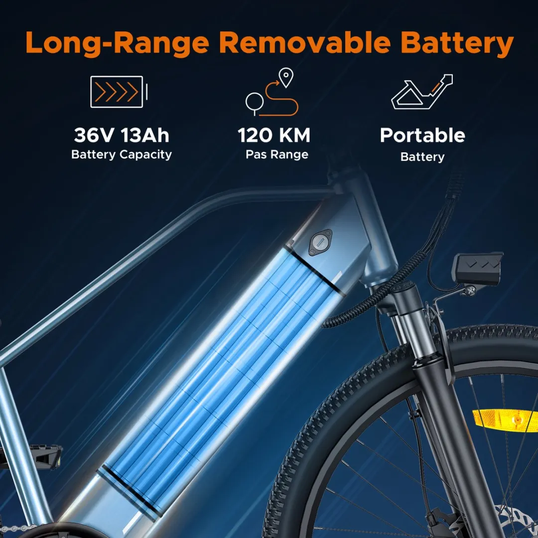 HillMiles MileTrail 1 E-Bike 26
