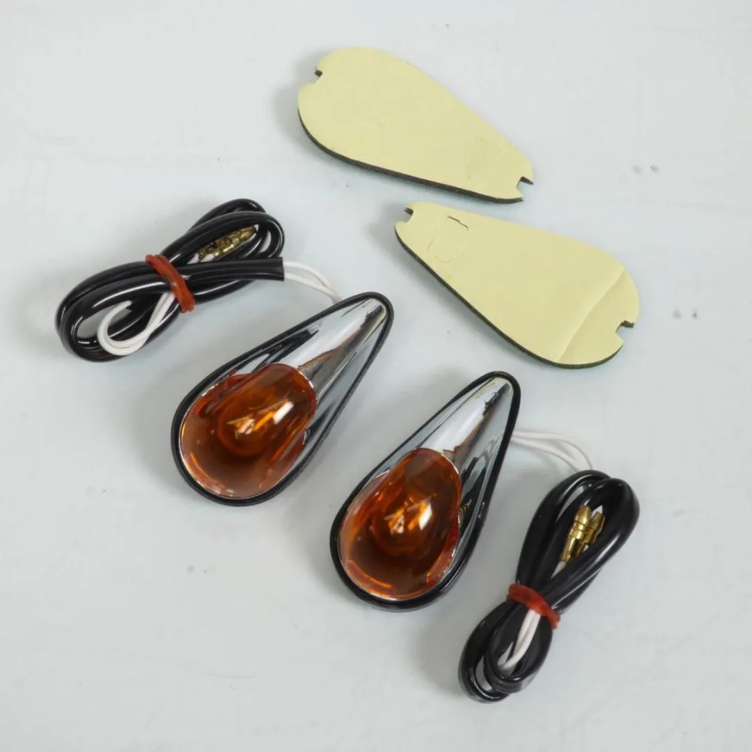 Dolce & Gabbana Goute d'Eau Chromé Orange Motorfiets/Scooter Knipperlicht