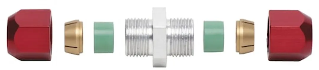 Würth Reparatieaansluiting Aluminium Airco Leidingen - Rood/Zilver