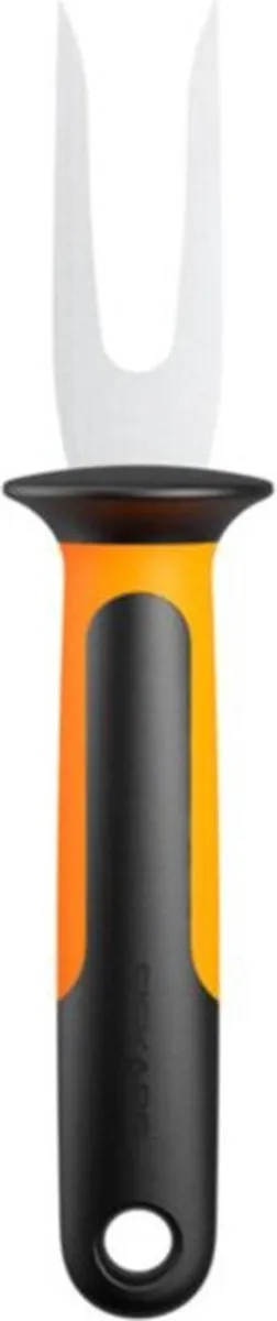 Fiskars Functional Form Visvork - Roestvrijstaal - Zwart/Oranje