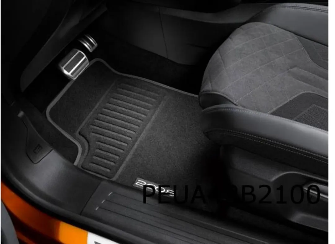 Peugeot 2008 Mattenset Zwart