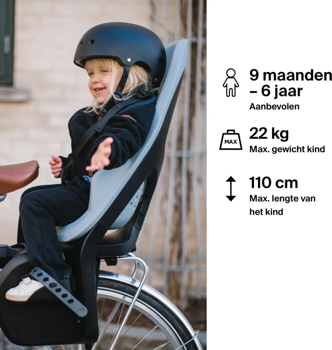 Thule Yepp 2 Maxi Fietsstoeltje - Antraciet