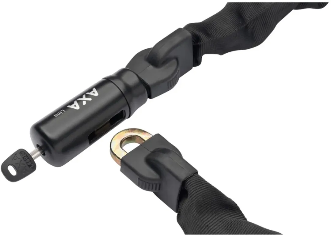 AXA Solid Plus Set met Linq City Ketting 100cm - ART 2 Sterren - Zwart