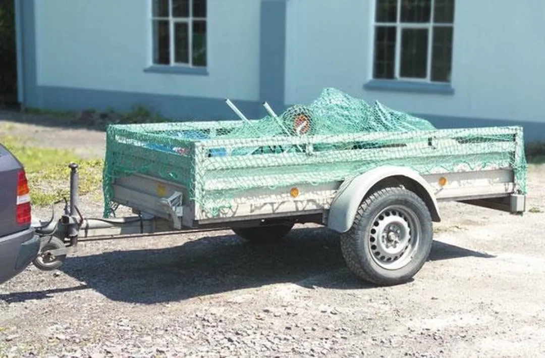 Westfalia Spanelastiek met haak - 6 Stuks Groen/Zwart