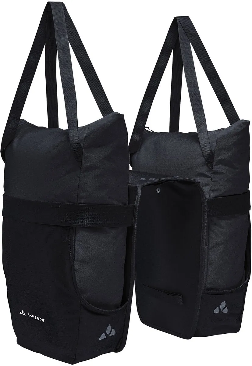 Vaude TwinShopper Fietstas 44L - Zwart