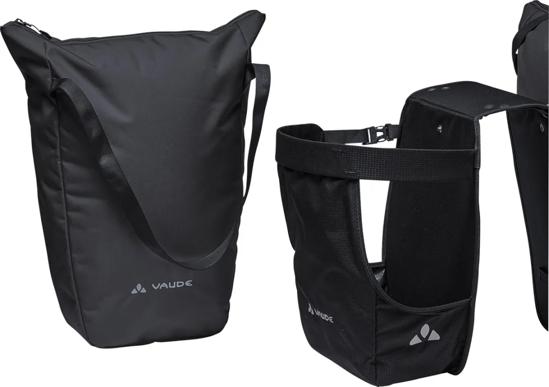 Vaude TwinShopper Fietstas 44L - Zwart