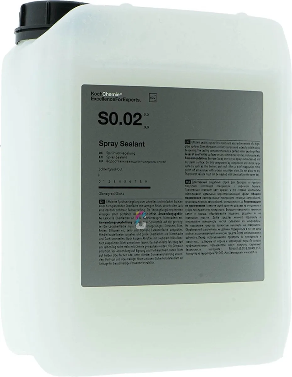 Koch Chemie Spray Sealant S0.02 5L