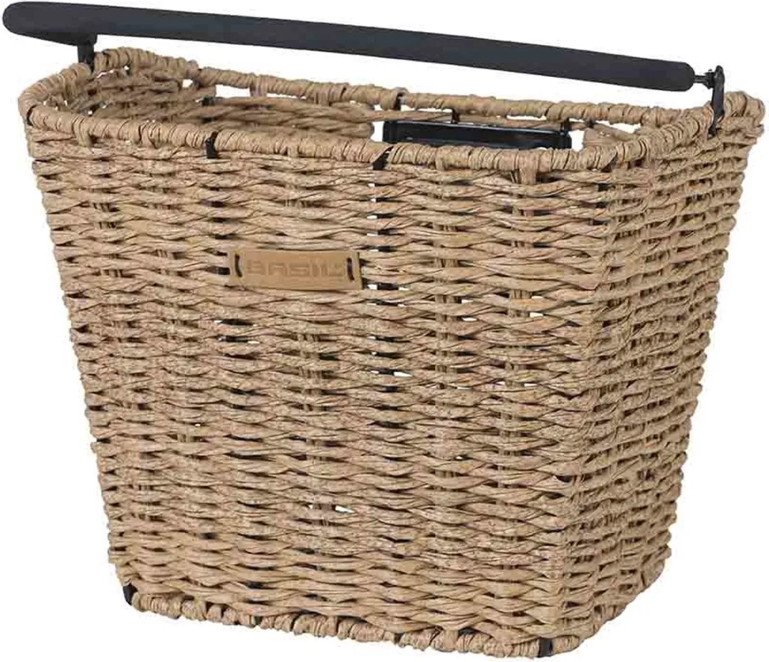 Basil Bremen Rattan Look Fietsmand - 35L - Kunststof Rotan - afbeelding 6 van 6