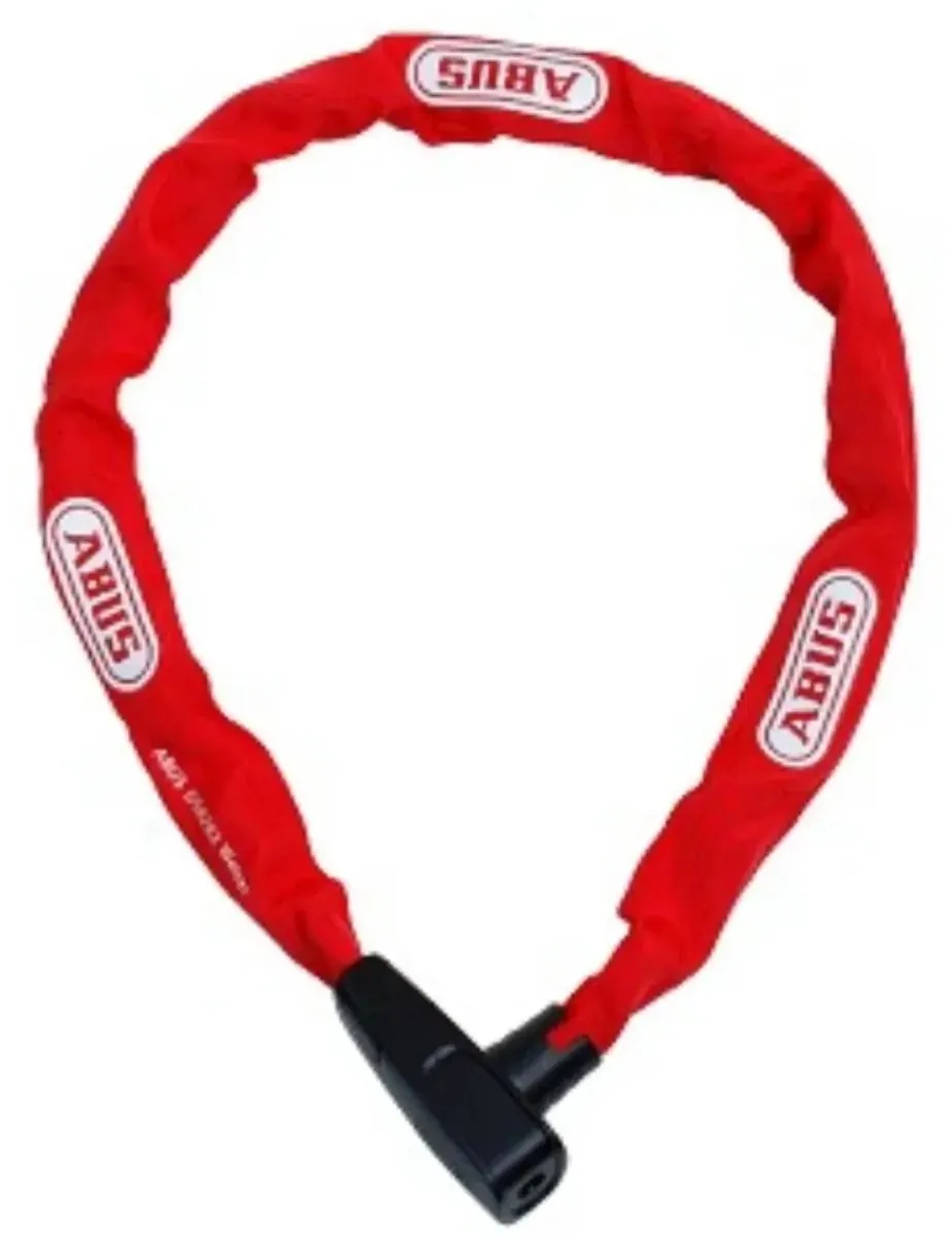 ABUS CD75213 Kettingslot - 120cm - Rood