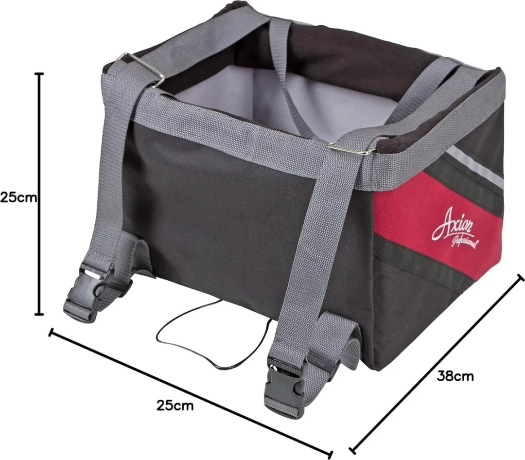 Kerbl Fietsmand - Honden & Katten - Ademend - Zwart
