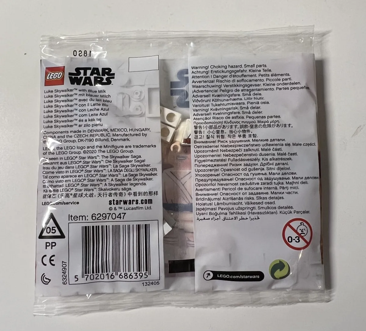 LEGO Star Wars Luke Skywalker met Blauwe Melk 30625