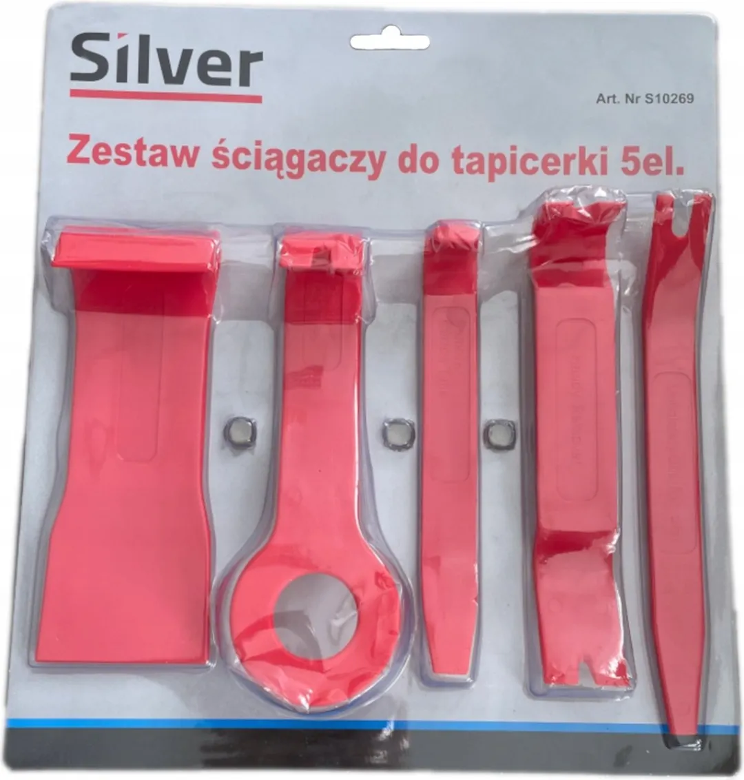 Silverline Carrosserie Gereedschapset 5-delig - Glasvezel/Nylon