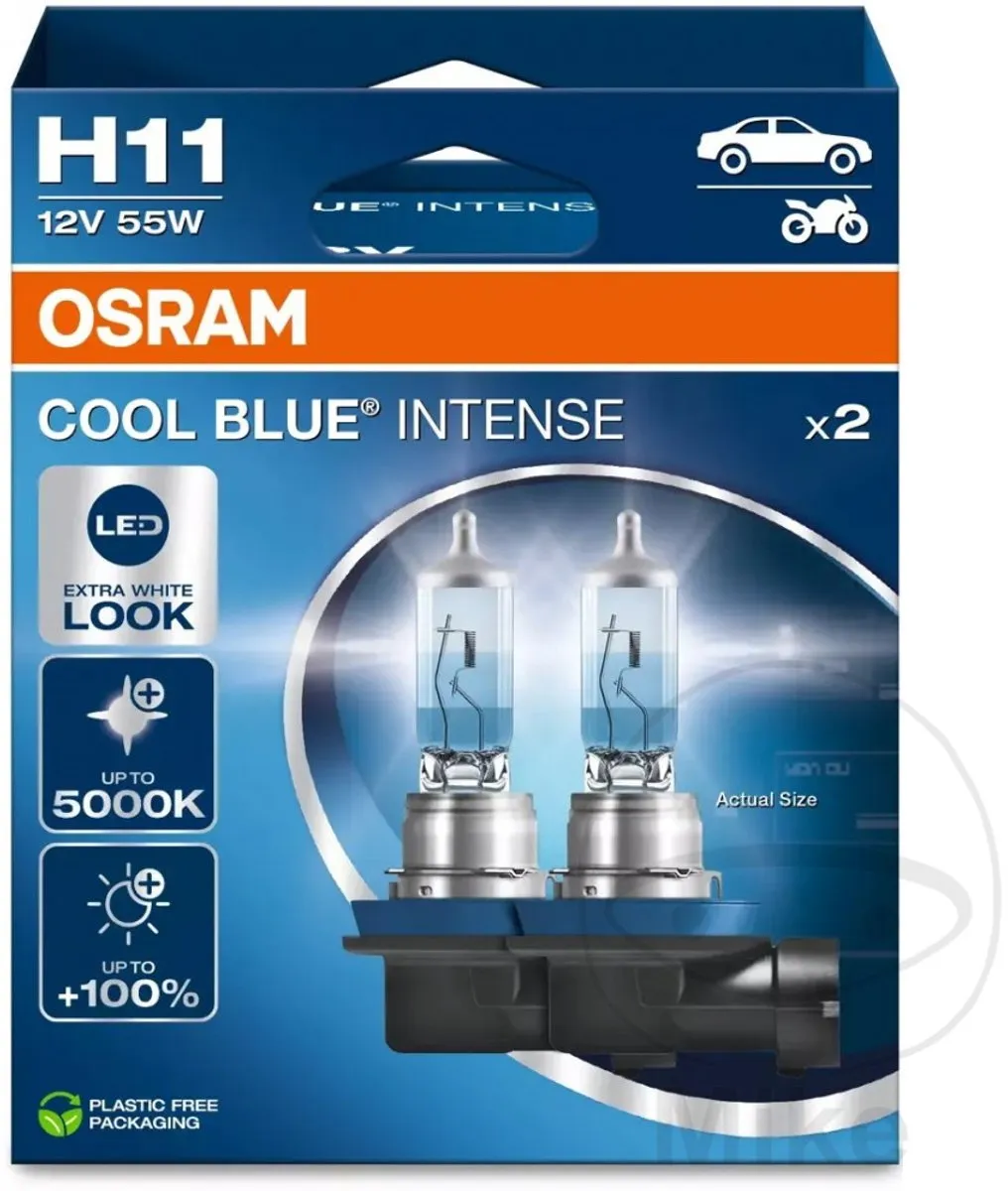 Osram Cool Blue Intense H11 64211CBN-2HB Set - 2 Stuks