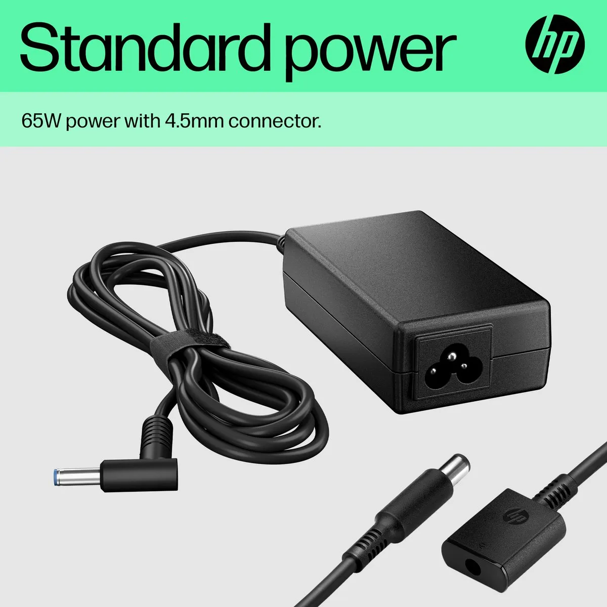 HP H6Y89AA-ABB 65W Adapter - Zwart