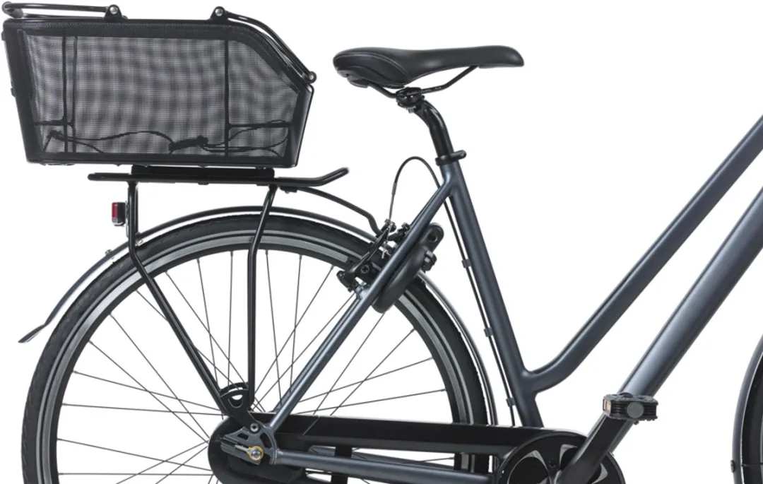 Basil Cento Tech Fiber Fietsmand Nordlicht MIK - Zwart