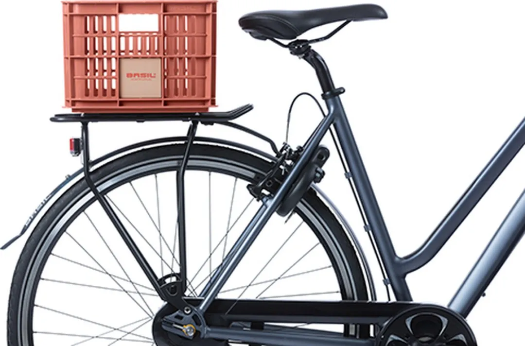 Basil Fietskrat S - 17,5L - Rood - afbeelding 6 van 6