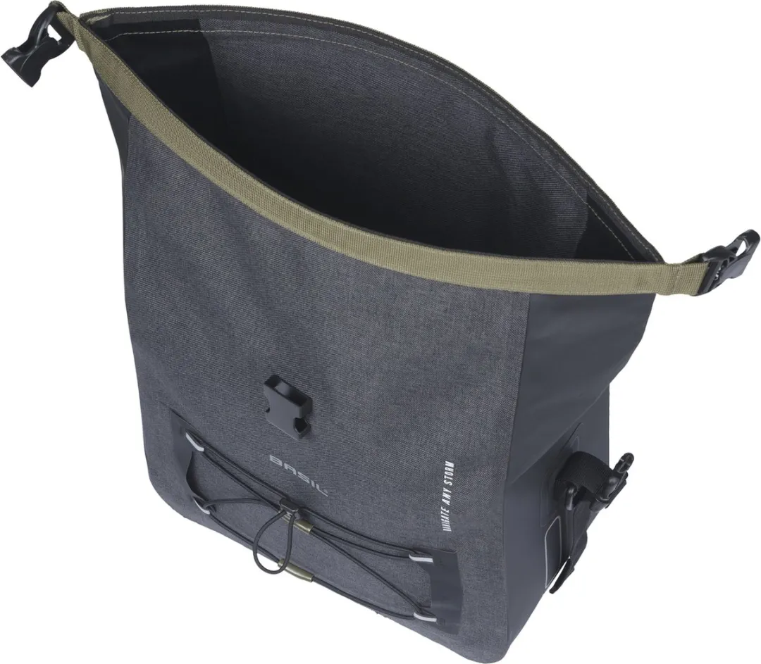 Basil Navigator Storm Bagagedragertas MIK 13L - Zwart