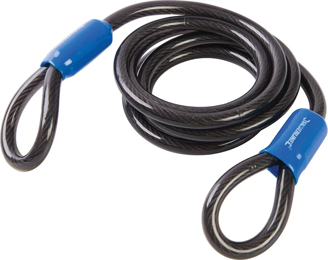 Silverline Stalen Beveiligingskabel 1,8m x 10mm