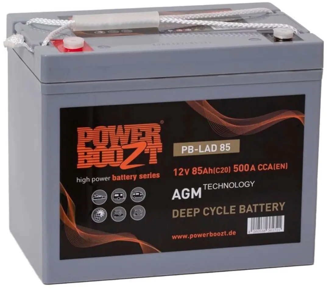 Varta Powerboozt LAD85 AGM Accu 12V 85Ah