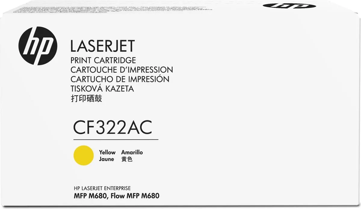 HP CF322AC Geel Tonercartridge