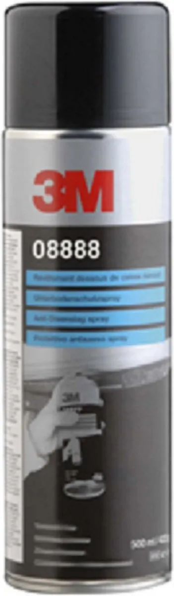 3M 08888 Anti-Steenslag Bescherming Spuitbus 500ml - Grijs
