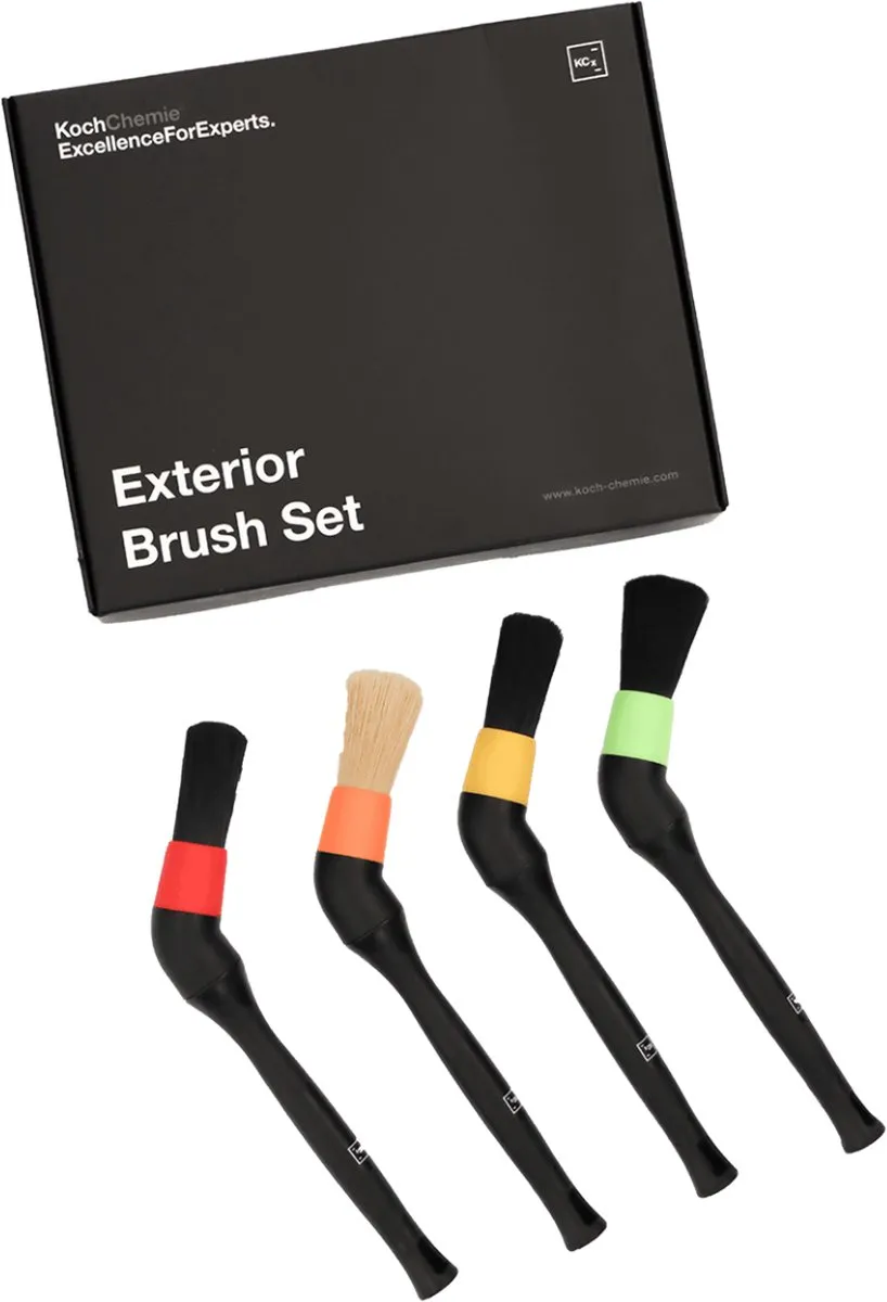 Koch Chemie Exterior Brush Set - 4-delig