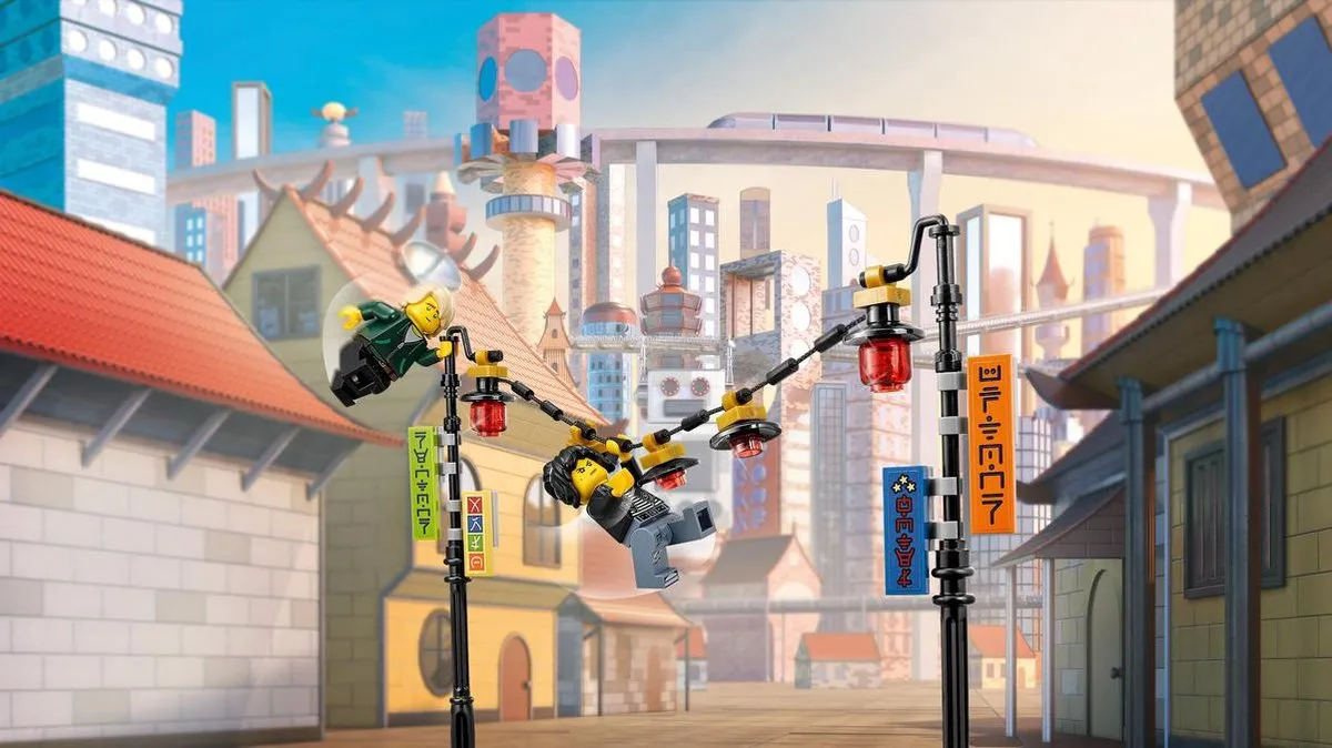 LEGO Ninjago Movie Achtervolging Stad 70607 - 233 Stukken