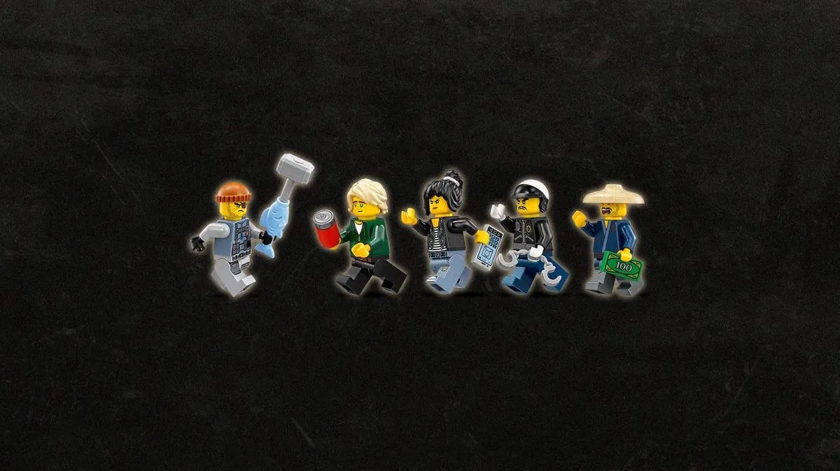 LEGO Ninjago Movie Achtervolging Stad 70607 - 233 Stukken