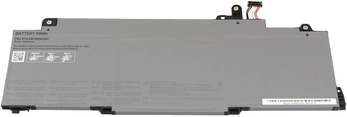 Lenovo 5B11M90108 Laptop Accu - 58Wh