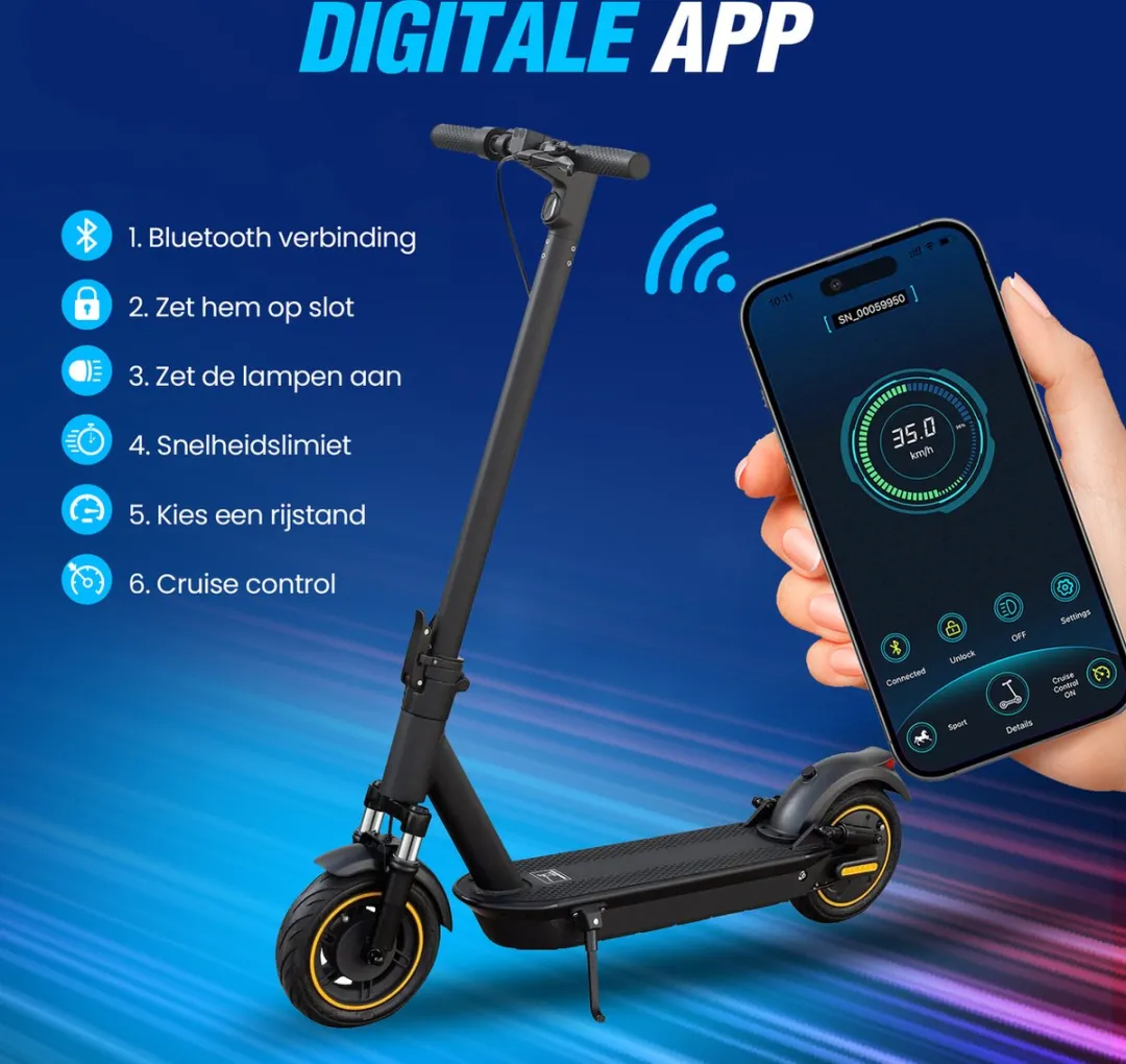 Stay-on ESMAX Elektrische Step 500W - 25km/u - Max 45km - 8.5 Inch - afbeelding 6 van 6