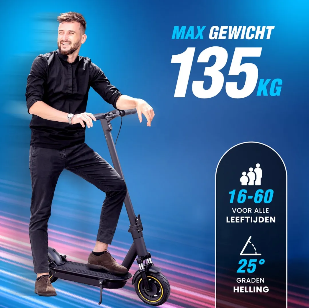 Stay-on ESMAX Elektrische Step 500W - 25km/u - Max 45km - 8.5 Inch - afbeelding 2 van 6