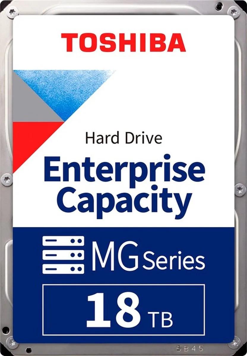 Toshiba MG09ACA18TA Harde Schijf 18TB 7200 RPM - 3.5" SATA