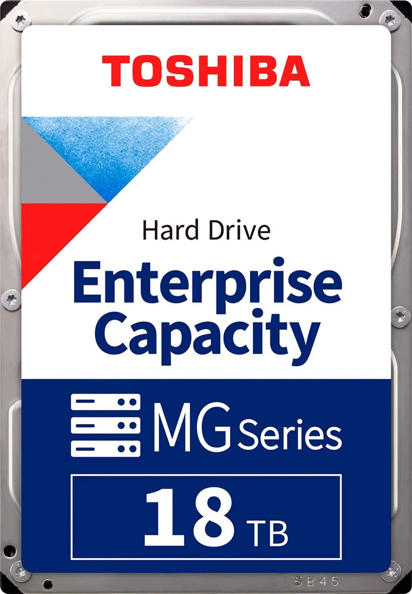 Toshiba MG09ACA18TA Harde Schijf 18TB 7200 RPM - 3.5" SATA