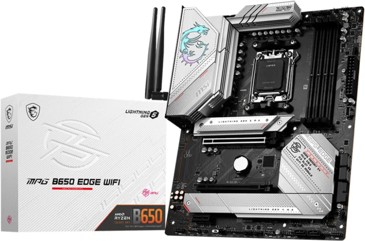 MSI MPG B650 EDGE WIFI AMD AM5 Moederbord