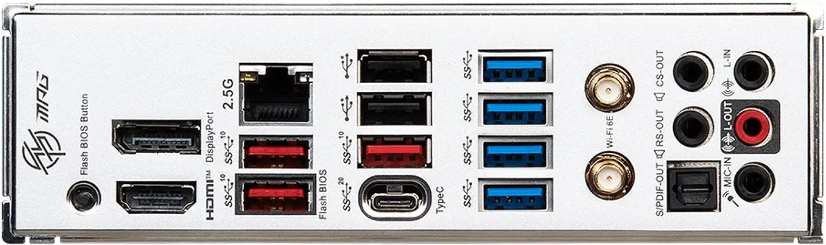 MSI MPG B650 EDGE WIFI AMD AM5 Moederbord