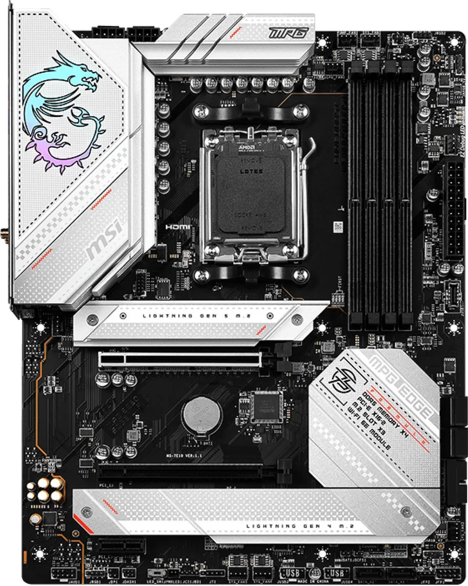 MSI MPG B650 EDGE WIFI AMD AM5 Moederbord